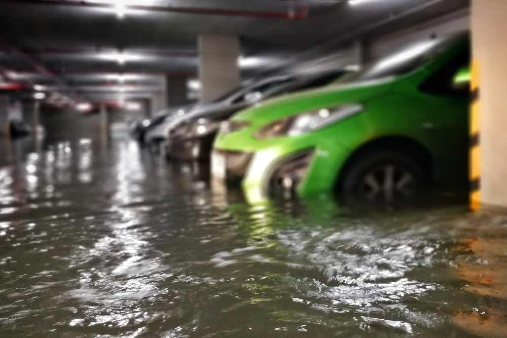 Fugas de agua en sótanos y garajes en Badolatosa